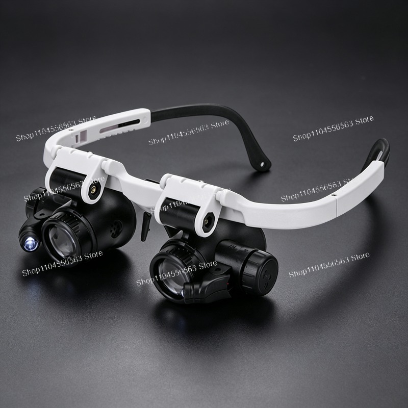 Jewelry Repair & Watches Reviews - 8x/15x/23x Headband LED Magnifier Interchangeable Lens