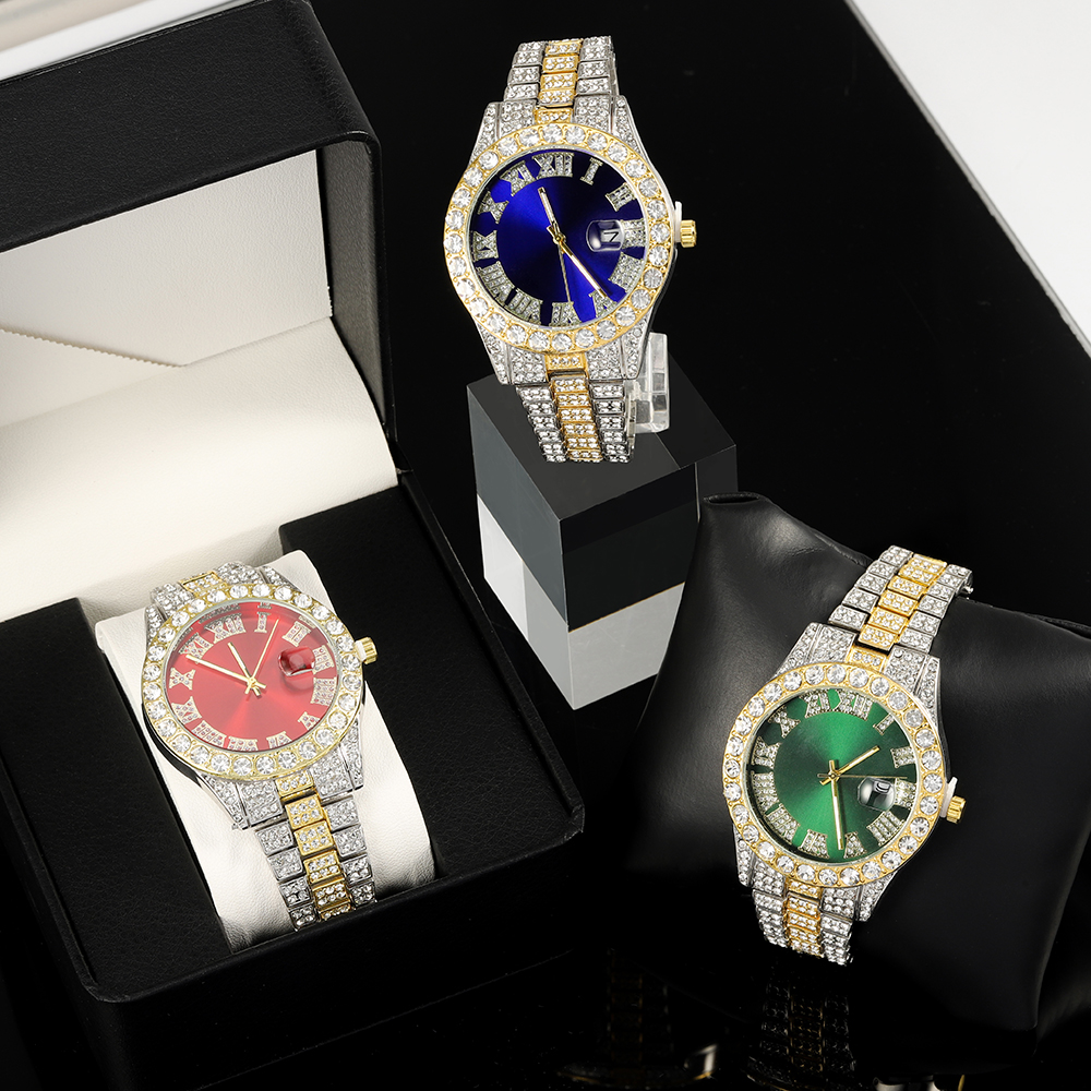 Jewelry Watches For Men - 1pc Men Women Quartz Watch Hip-hop
