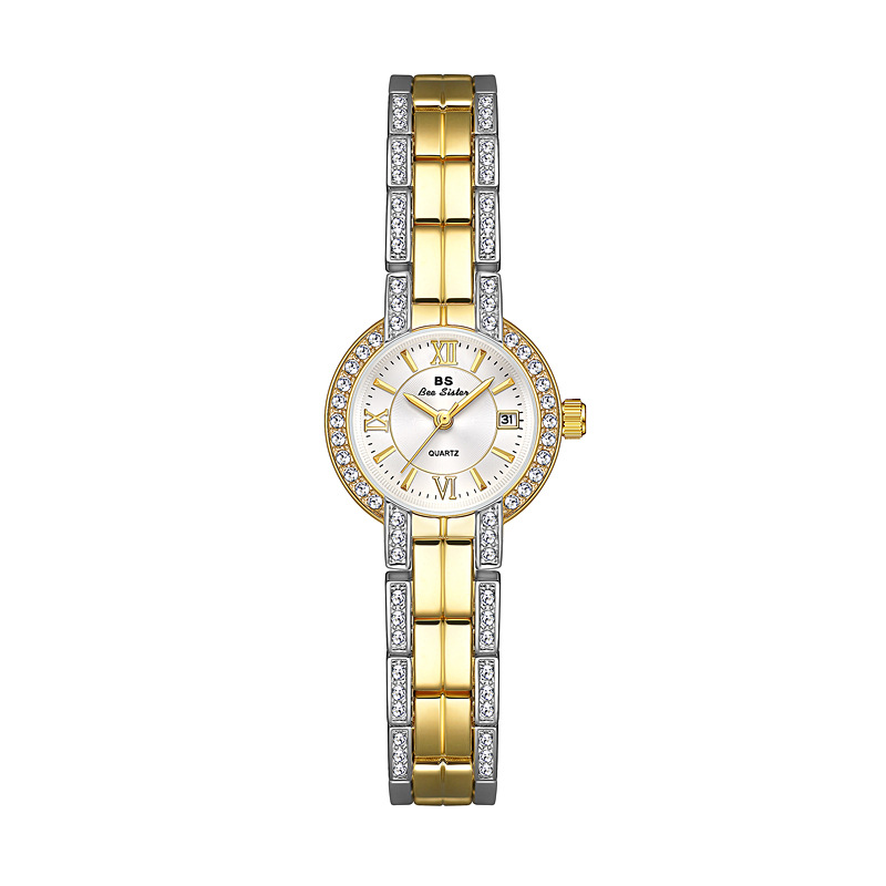 Jewelry Diamond Watches - Luxury Brand Roman Dial Women's Watches