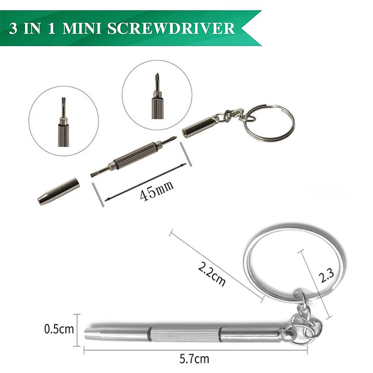 1/2PCS Precision 3 in1 Screwdr - Jewelry Like Watches recensione e prezzo