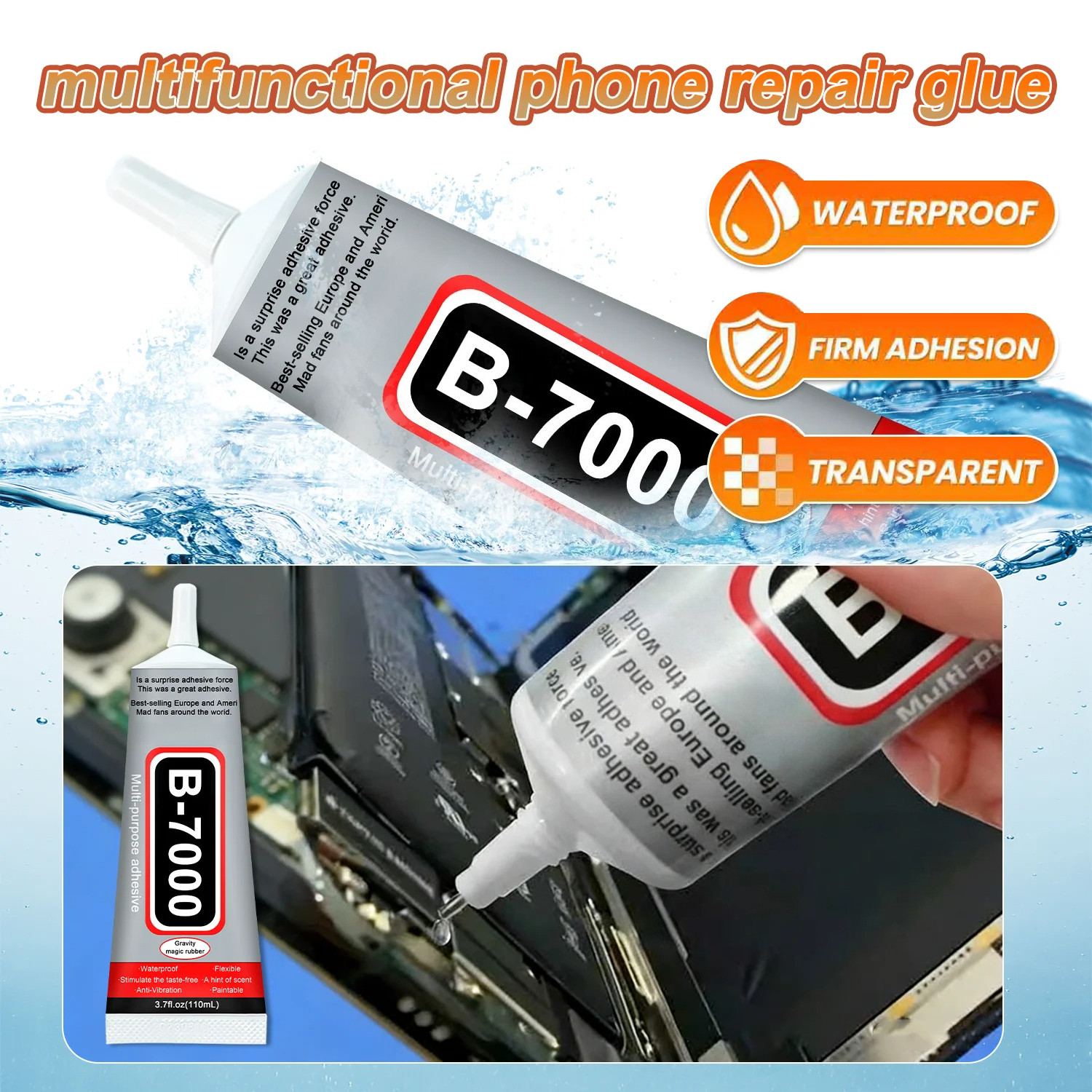 1-10Pcs B-7000 Super Glue Lool - Jewelry Repair & Watches Reviews recensione e prezzo