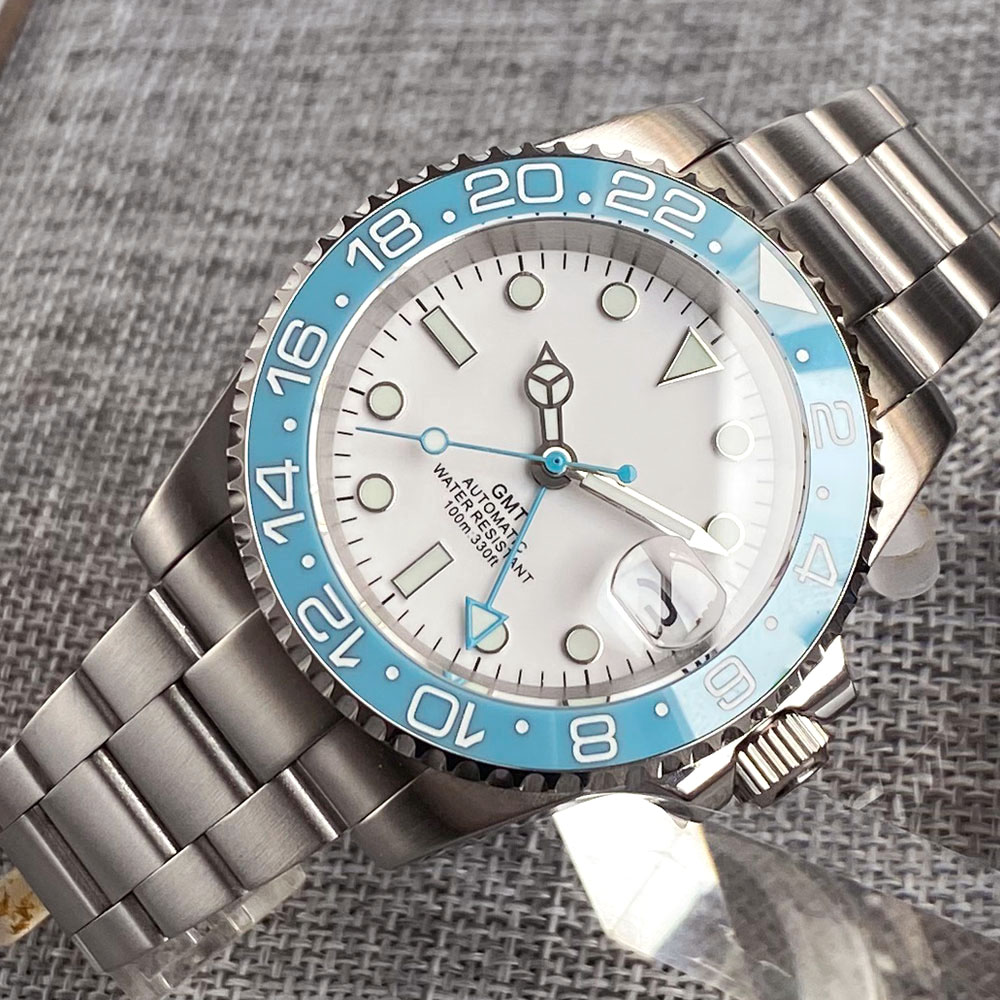Customized 40mm Ice Blue Dial  - Jewelry Watches For Men recensione e prezzo