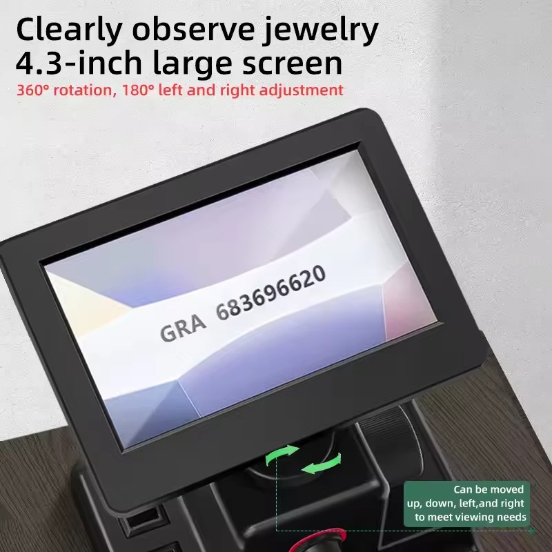 4.3 Inch HD Diamond Waist Meas - Jewelry & Watches Spółka Z Ograniczoną Odpowiedzialnością Sp Z Oo recensione e prezzo
