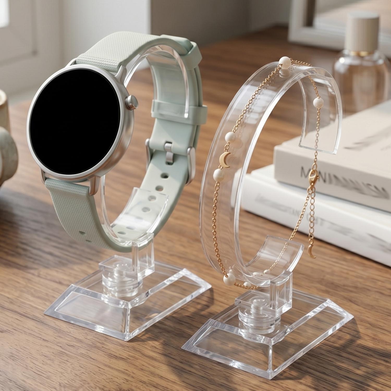 Transparent Watch Display Stan - Jewelry Stand Watches recensione e prezzo