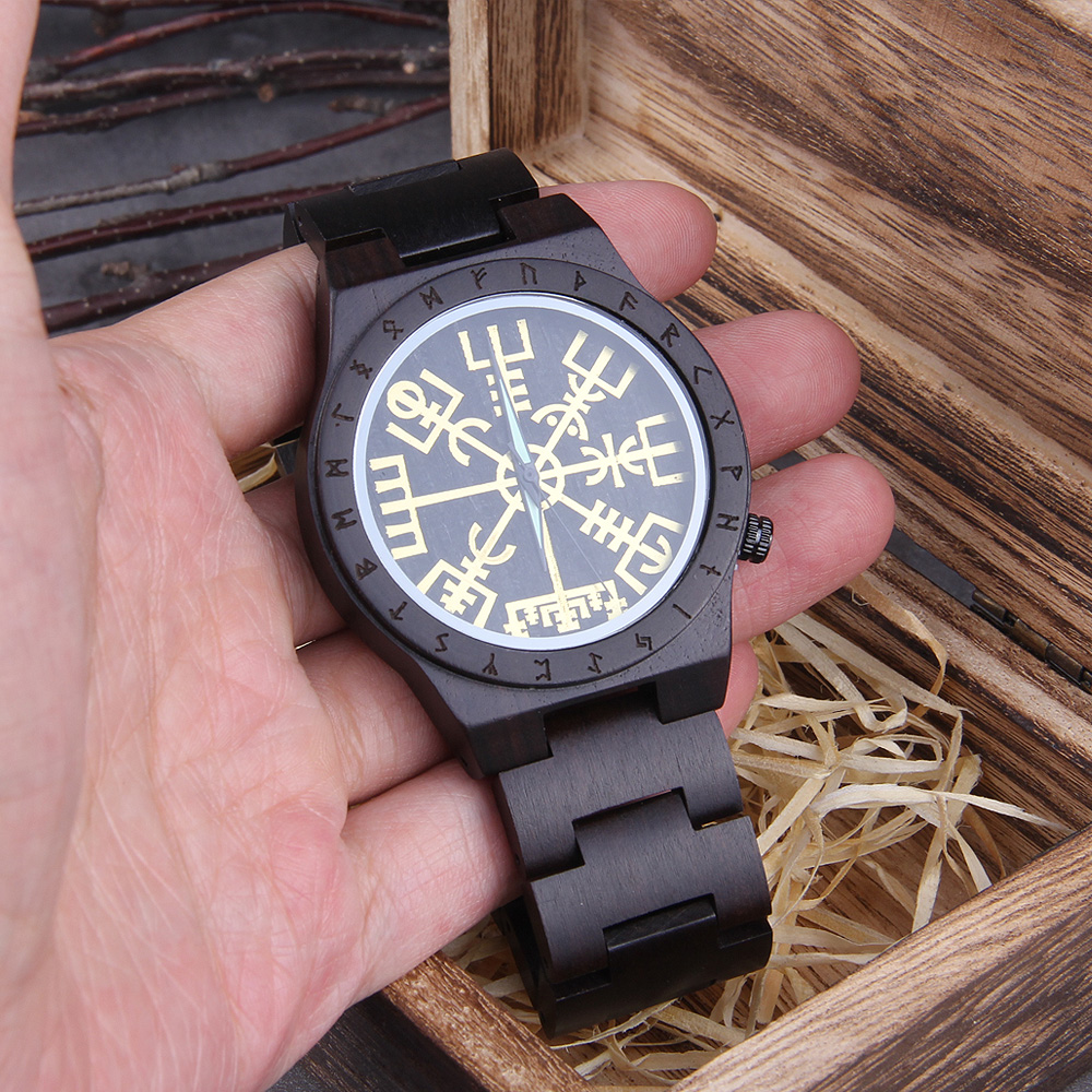 Handmade  Wooden Watches Man W - Jewelry Watches For Men recensione e prezzo