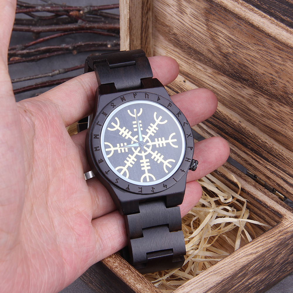 Handmade  Wooden Watches Man W - Jewelry Watches For Men recensione e prezzo