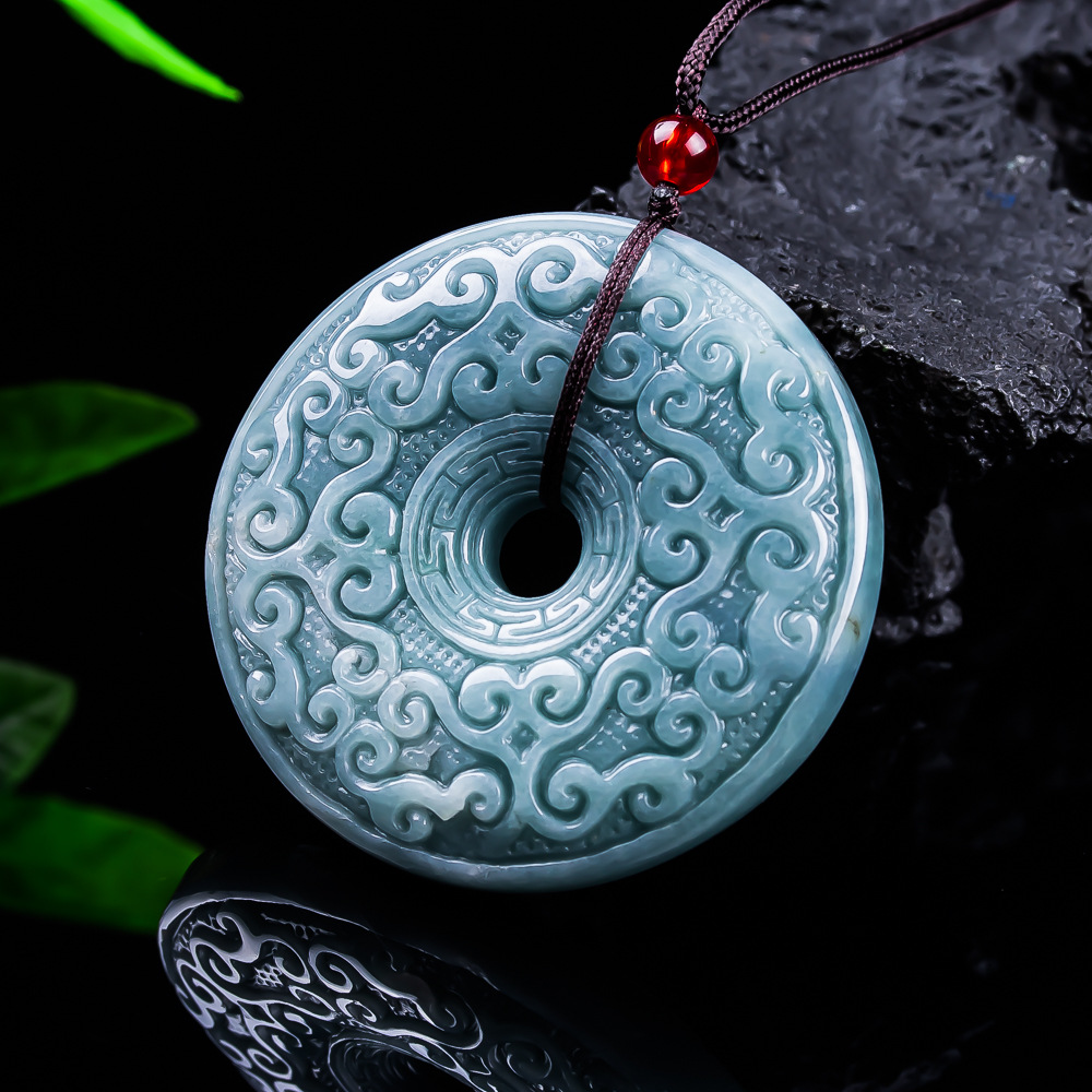 Natural Burmese Jadeite Flower - Jewelry & Watches Spółka Z Ograniczoną Odpowiedzialnością Sp Z Oo recensione e prezzo