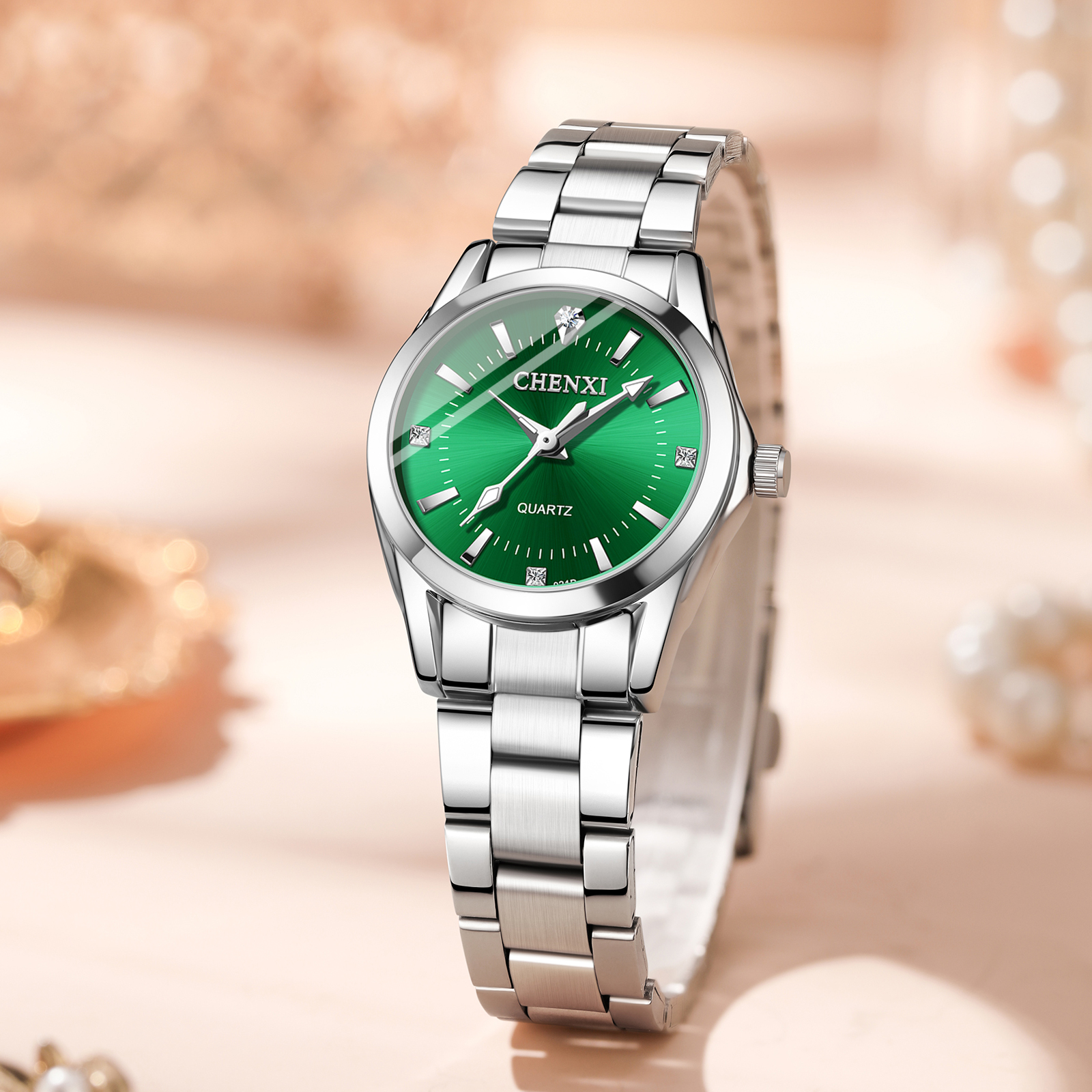 CHENXI 021B Luxury Fashion All - Jewelry Diamond Watches recensione e prezzo