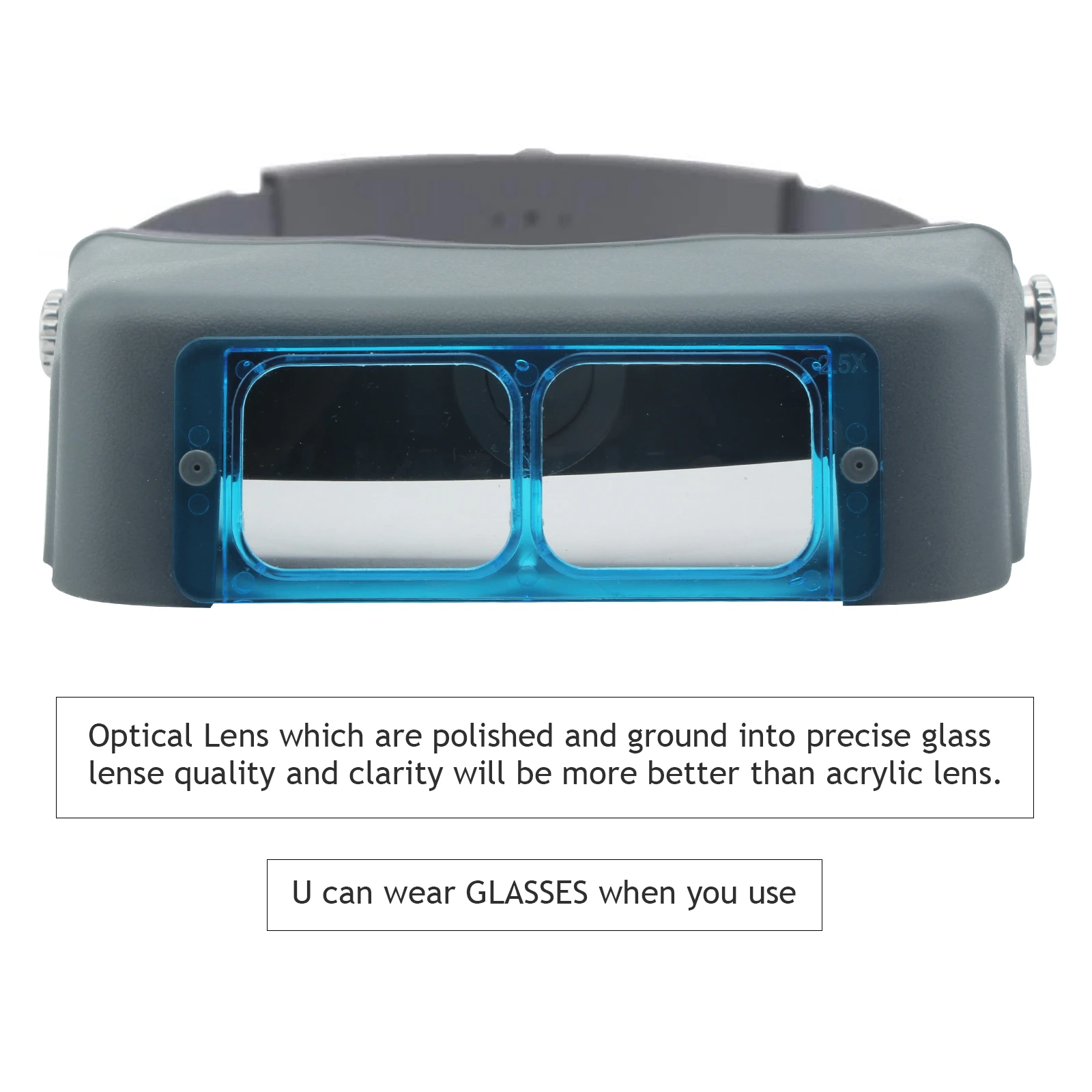 Head-Mounted Double Lens Magni - Jewelry Watches Repair recensione e prezzo
