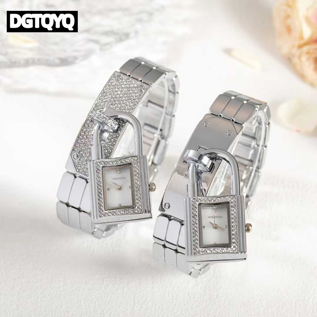 Ladies Sliver Detachable Lock  - Jewelry Diamond Watches recensione e prezzo