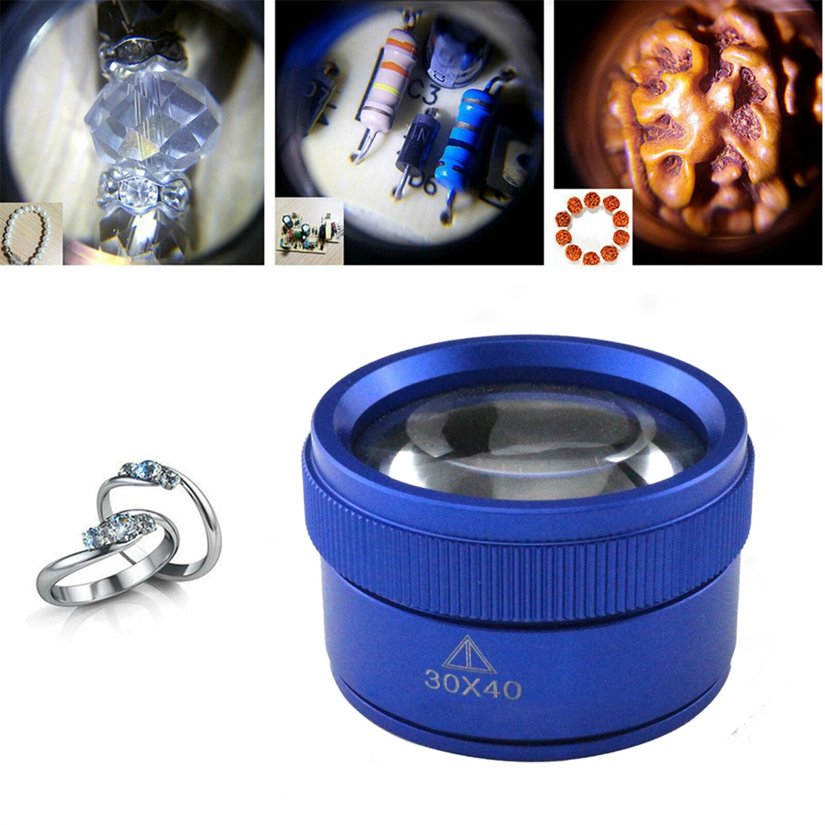 ABNJ 40X30 Loupe Jewelry Eye G - Jewelry Repair & Watches Reviews recensione e prezzo