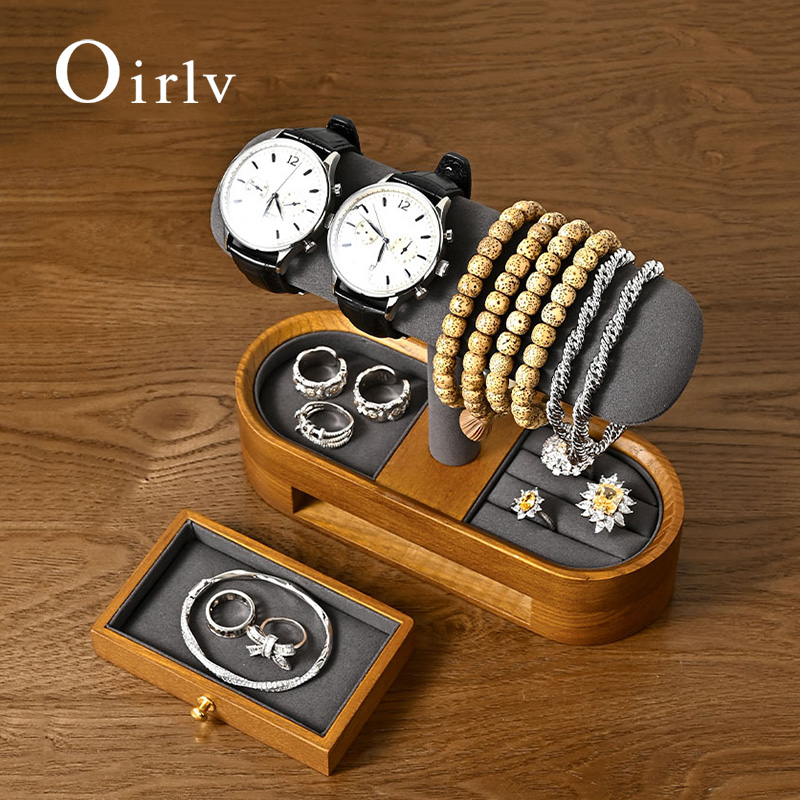 Oirlv Solid Wood Watch Organiz - Jewelry Stand Watches recensione e prezzo