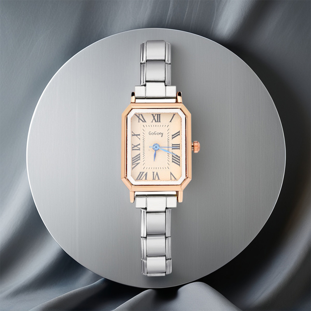 Elegant Women's Rectangle Watc - Jewelry Style Watches recensione e prezzo