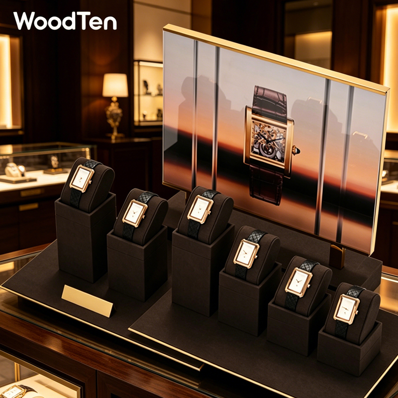 WoodTen Microfibe Watch Stand  - Jewelry Stand Watches recensione e prezzo