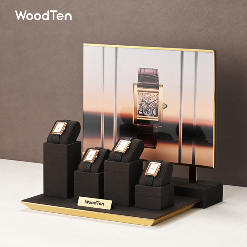 WoodTen Microfibe Watch Stand  - Jewelry Stand Watches recensione e prezzo