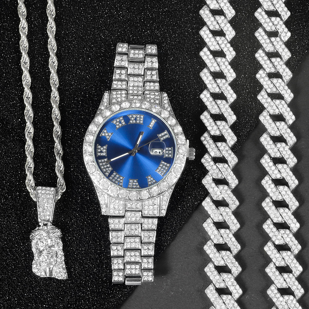 Men's Hip-hop Watch Jewelry Se - Jewelry Watches For Men recensione e prezzo