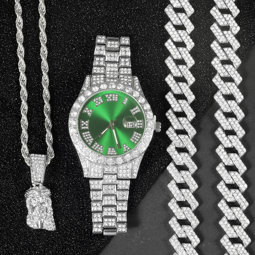Men's Hip-hop Watch Jewelry Se - Jewelry Watches For Men recensione e prezzo