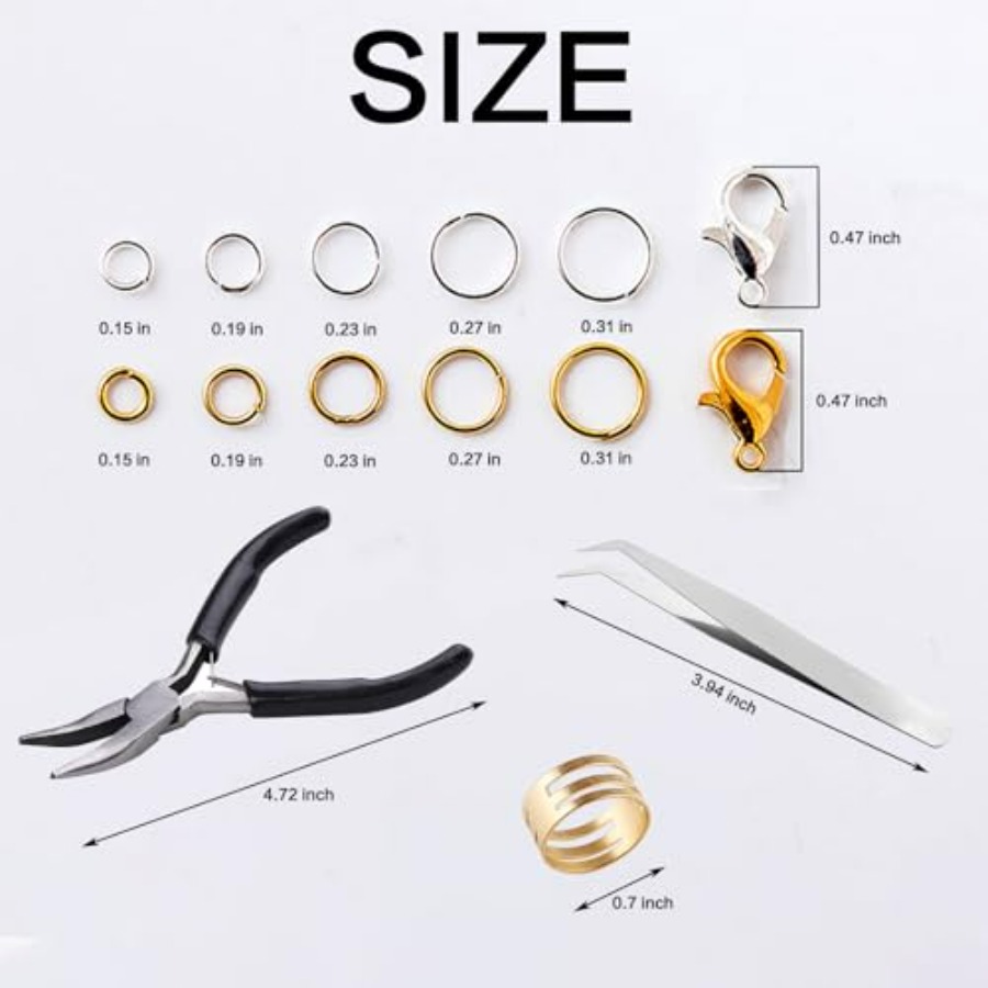 1200PCS Jewelry Making Supplie - Jewelry Repair & Watches Reviews recensione e prezzo