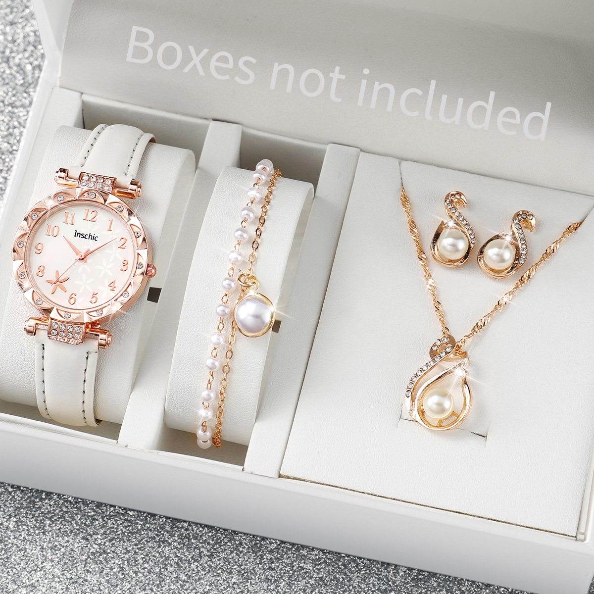 5/6PCS Fashion Rhinestone Wome - Jewelry Like Watches recensione e prezzo