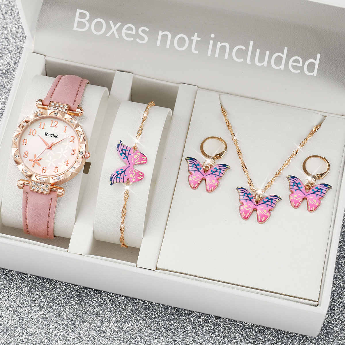 5/6PCS Fashion Rhinestone Wome - Jewelry Like Watches recensione e prezzo