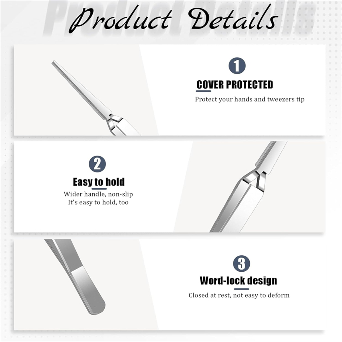 Craft Tweezers, 6 Pieces Locki - Jewelry Watches Repair recensione e prezzo