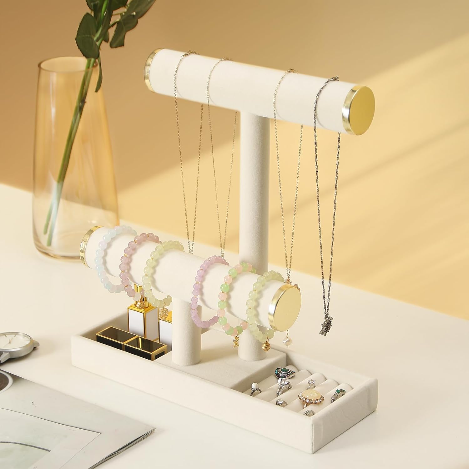 Jewelry Holder Stand, 2 Tier N - Jewelry Stand Watches recensione e prezzo