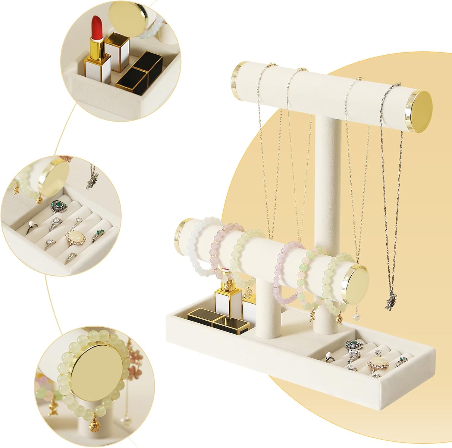 Jewelry Holder Stand, 2 Tier N - Jewelry Stand Watches recensione e prezzo