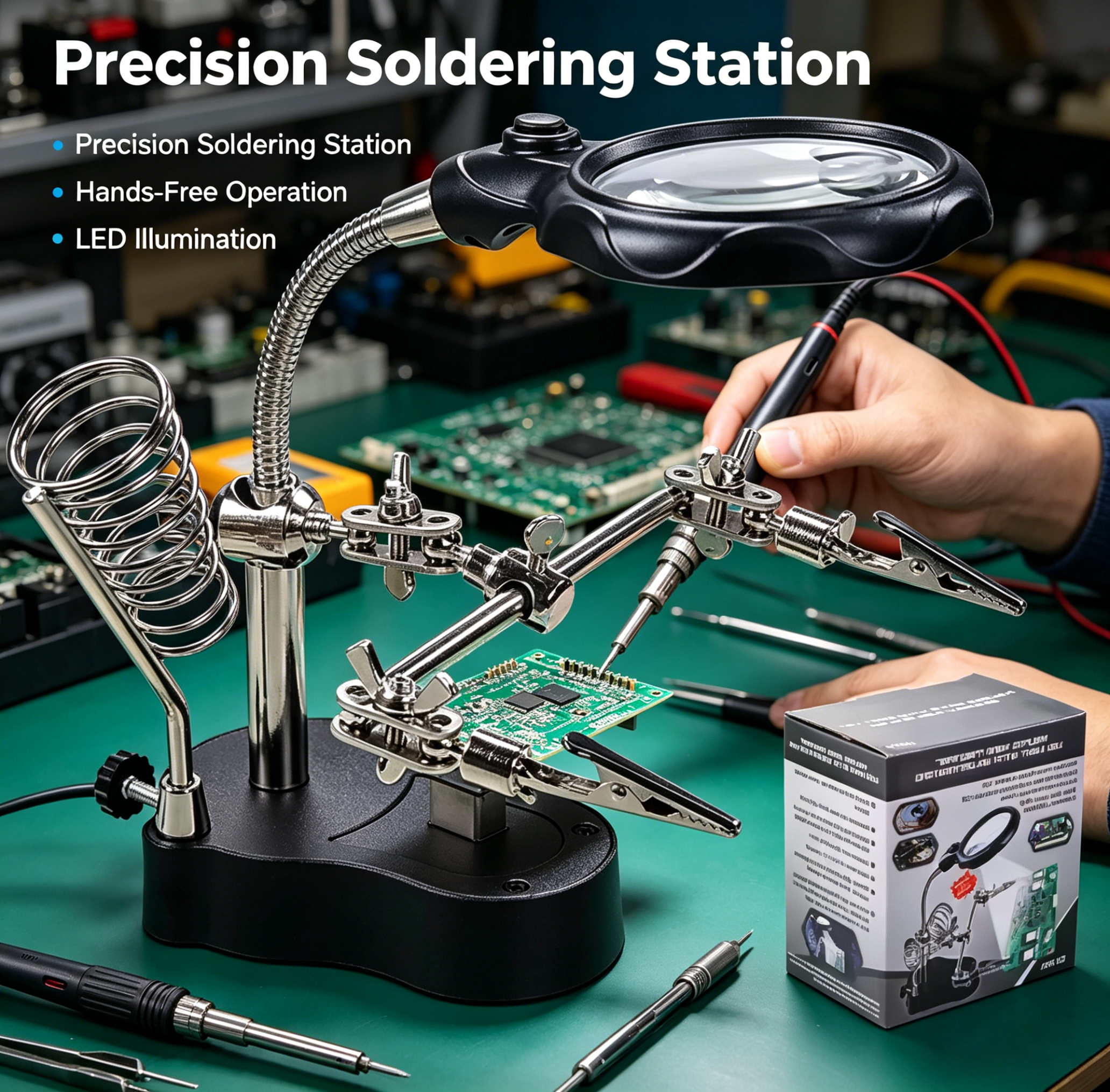 Helping Hands Soldering Statio - Jewelry Watches Repair recensione e prezzo