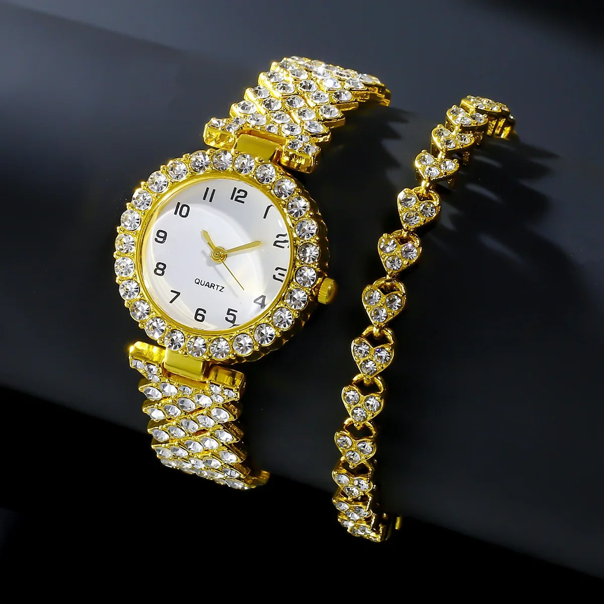 1pcs/2pcs Luxury Fashion Women - Jewelry Like Watches recensione e prezzo