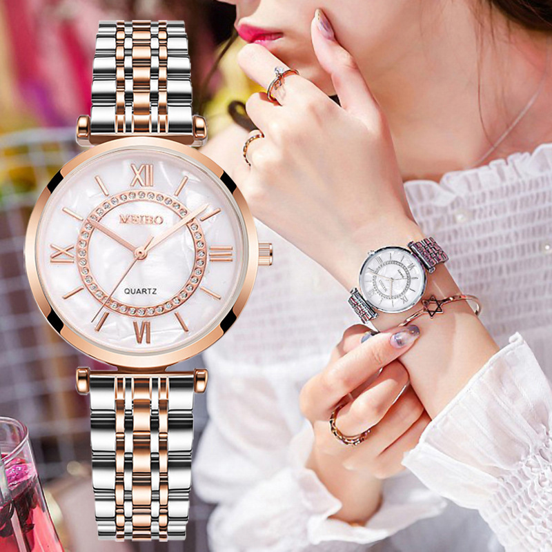 Luxury Crystal Women Bracelet  - Jewelry Diamond Watches recensione e prezzo