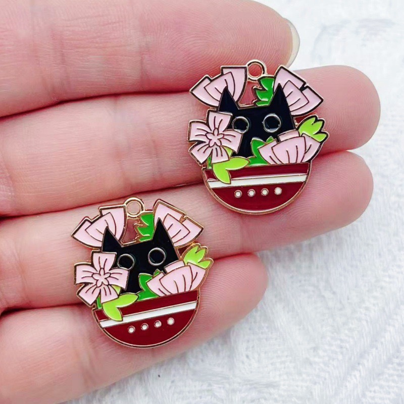 10pcs Cactus Plant Oil Drop Al - Jewelry & Watches Spółka Z Ograniczoną Odpowiedzialnością Sp Z Oo recensione e prezzo