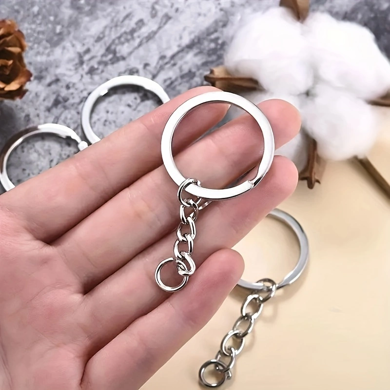 120pcs DIY Keychain Jump Rings - Jewelry Repair & Watches Reviews recensione e prezzo