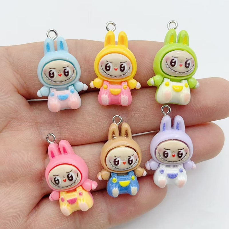 10Pcs Kawaii Rabbit Strawberry - Jewelry & Watches Spółka Z Ograniczoną Odpowiedzialnością Sp Z Oo recensione e prezzo