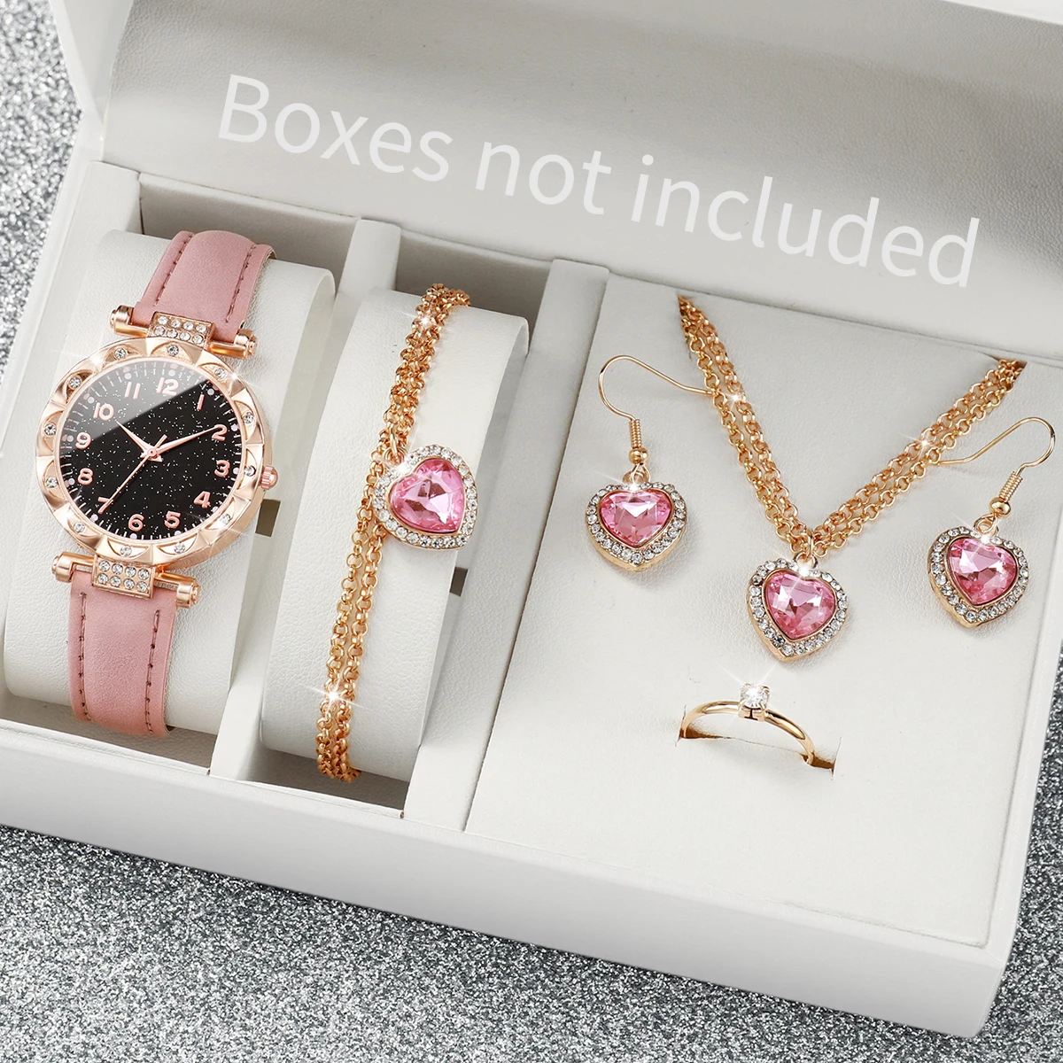 6 Pcs/set Fashion Starry Sky W - Jewelry Diamond Watches recensione e prezzo