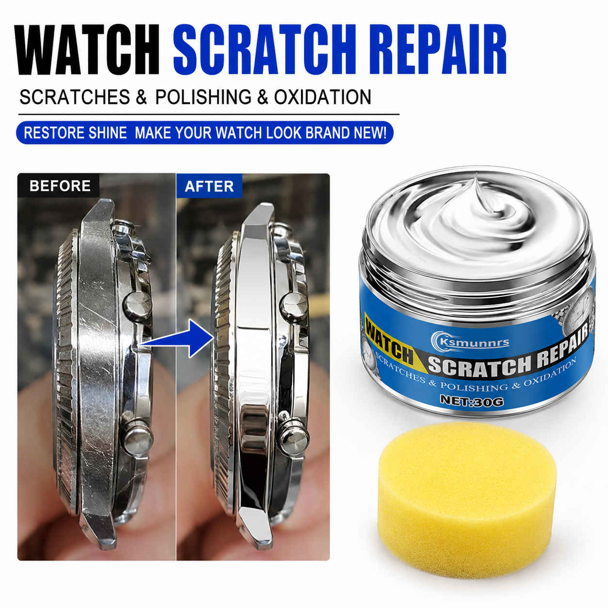 Watch Polishing Paste Metal Fr - Jewelry Watches Repair recensione e prezzo