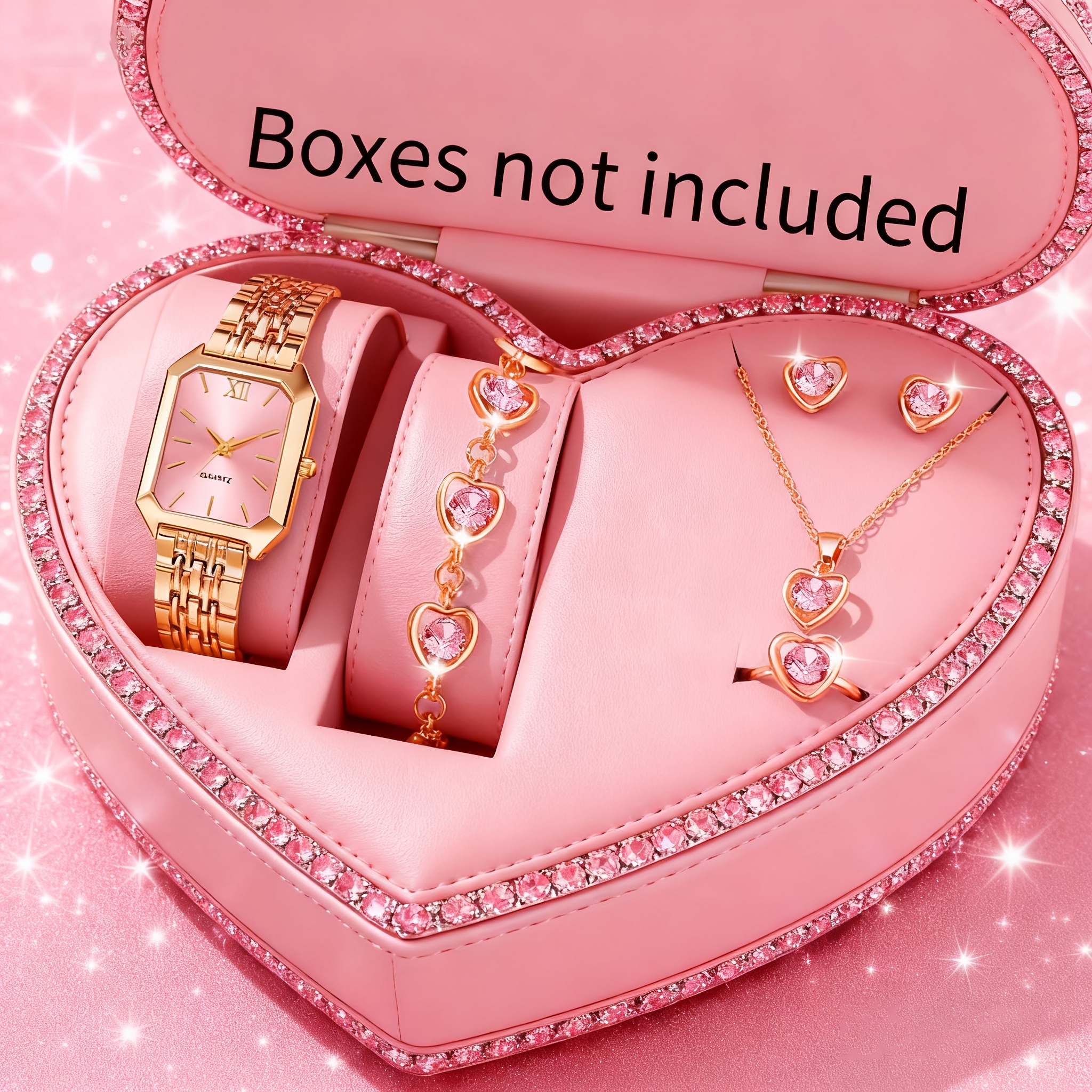 6PCS Elegant Rectangle Women Q - Jewelry Like Watches recensione e prezzo