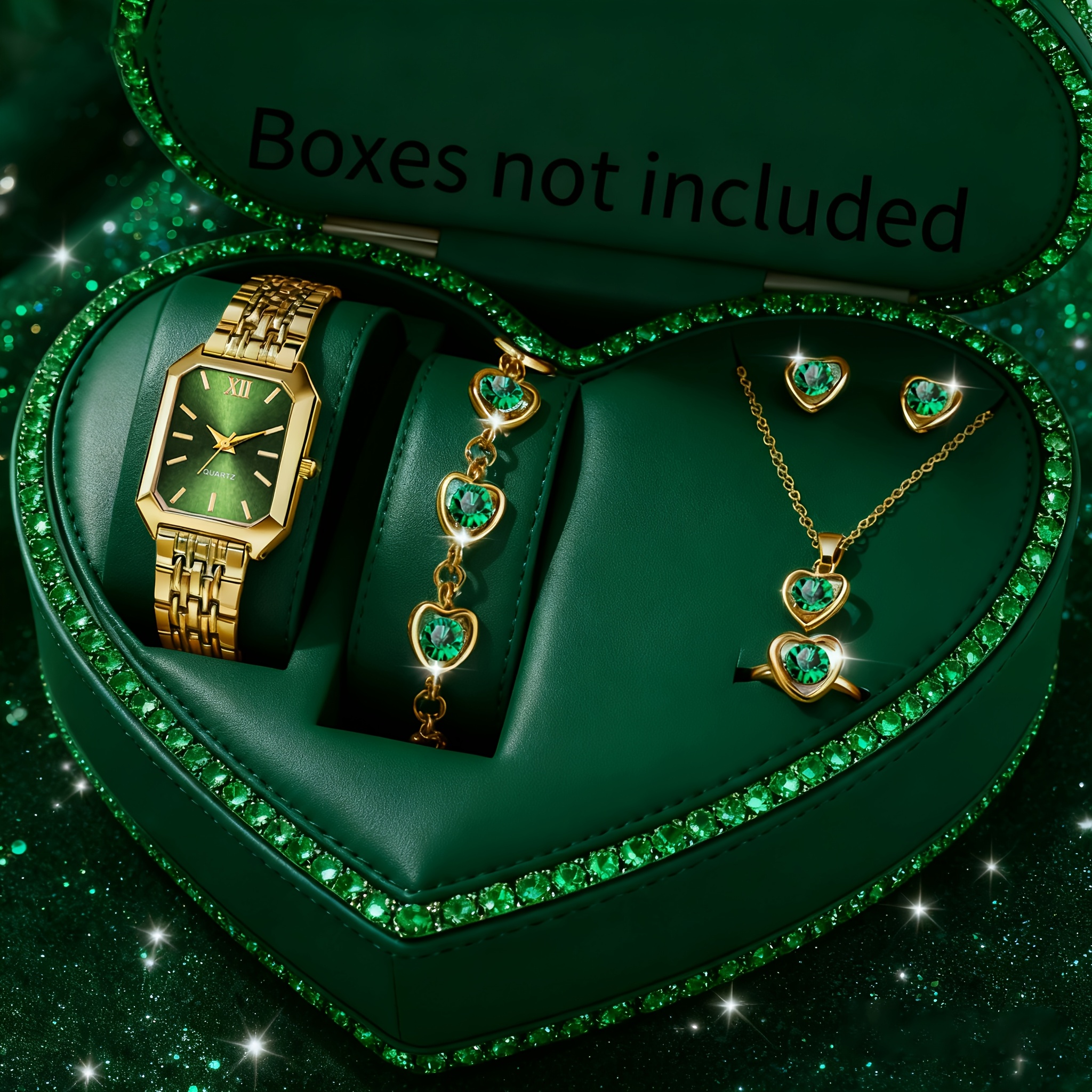6PCS Elegant Rectangle Women Q - Jewelry Like Watches recensione e prezzo