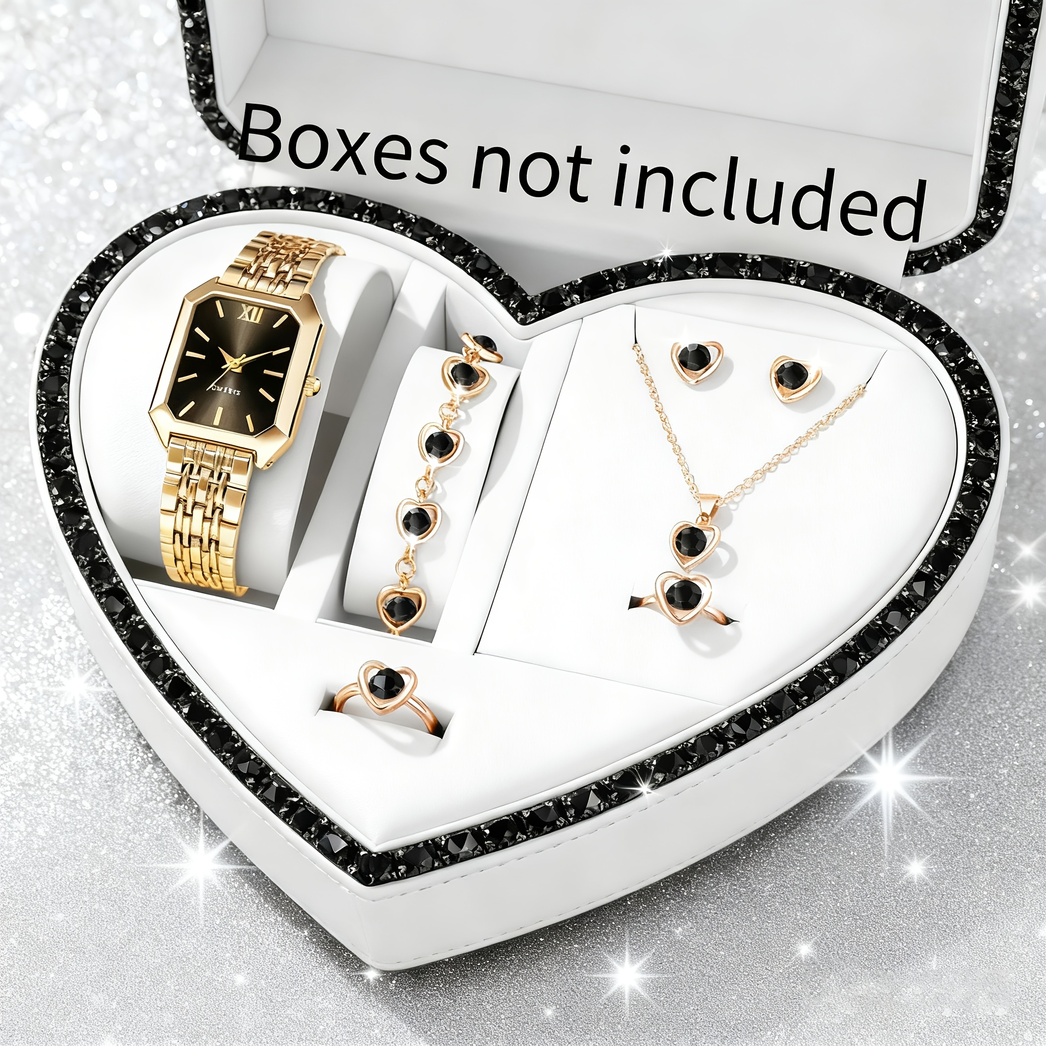 6PCS Elegant Rectangle Women Q - Jewelry Like Watches recensione e prezzo