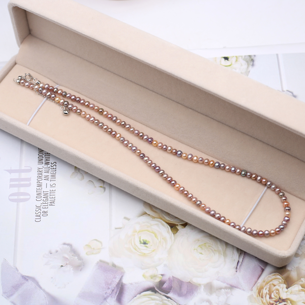 Real Natural Freshwater Pearl  - Jewelry & Watches Spółka Z Ograniczoną Odpowiedzialnością Sp Z Oo recensione e prezzo