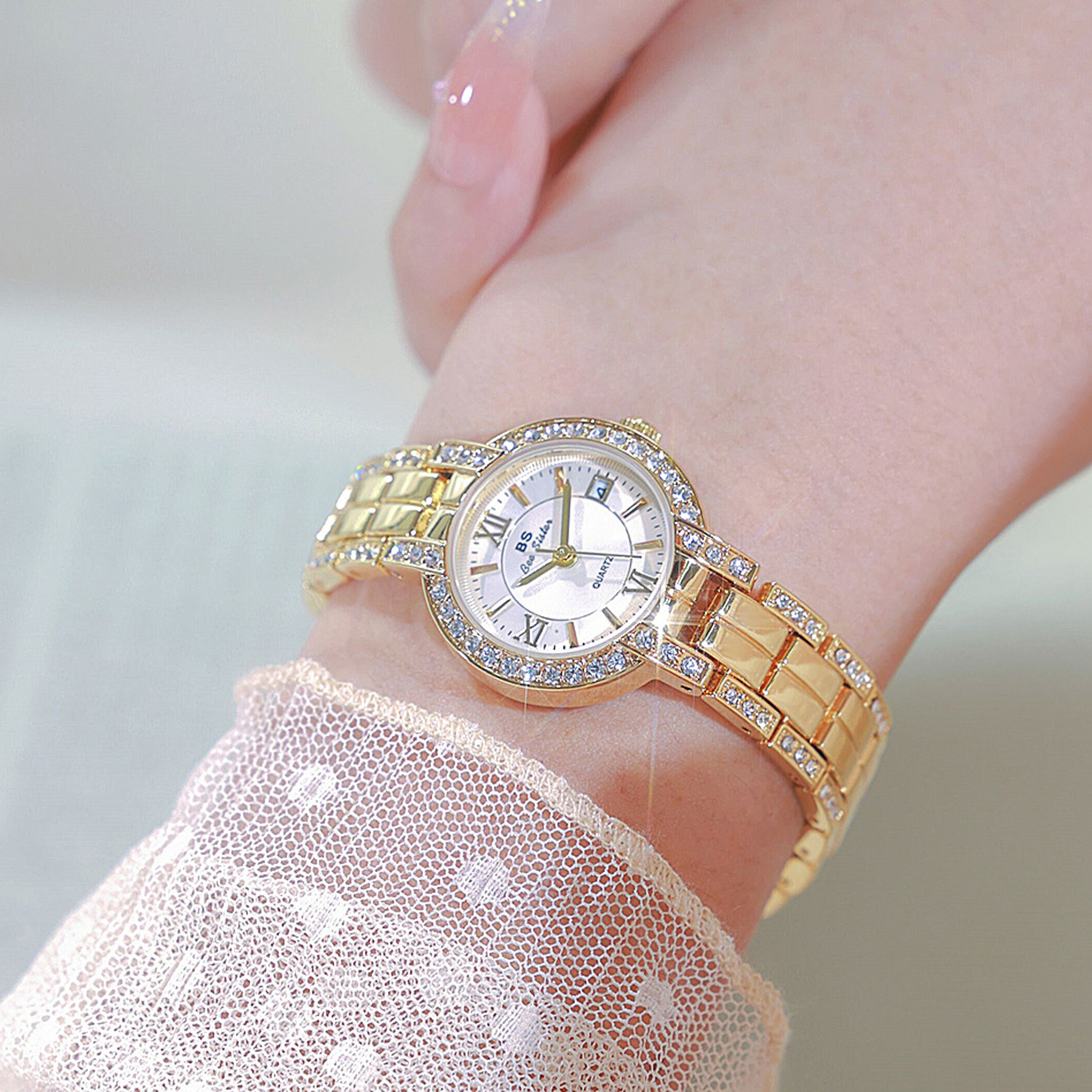 Luxury Brand Roman Dial Women' - Jewelry Diamond Watches recensione e prezzo