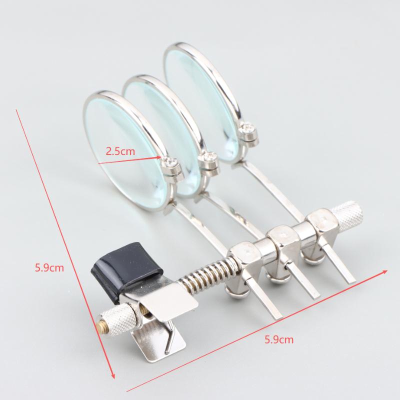 Triple Ocular Loupe Glasses Ma - Jewelry Watches Repair recensione e prezzo