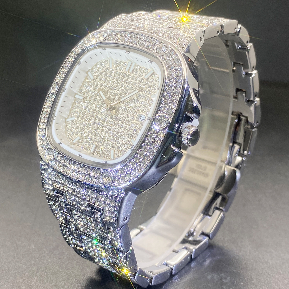 Square Wrist Watch for Men Wom - Jewelry Watches For Men recensione e prezzo