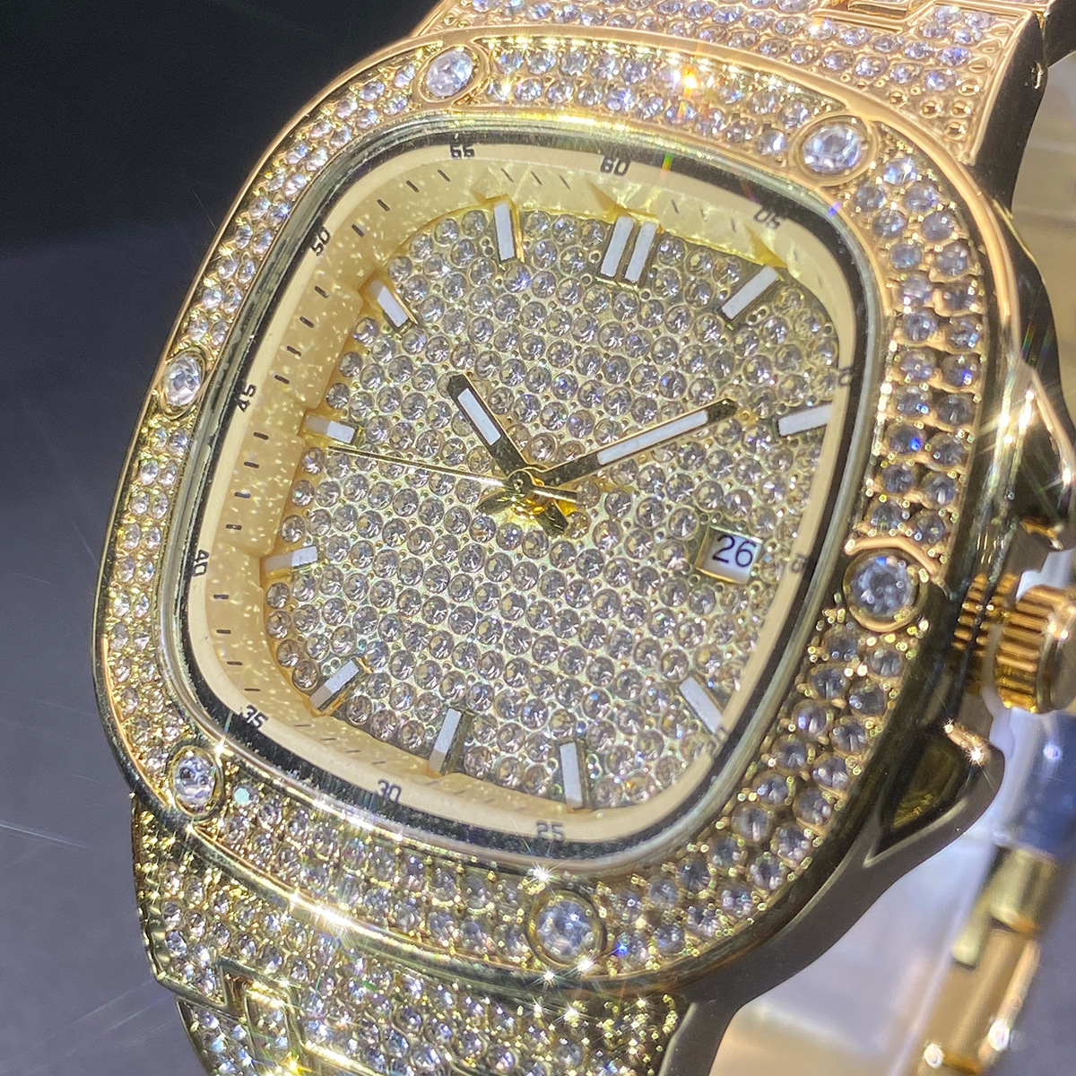Square Wrist Watch for Men Wom - Jewelry Watches For Men recensione e prezzo