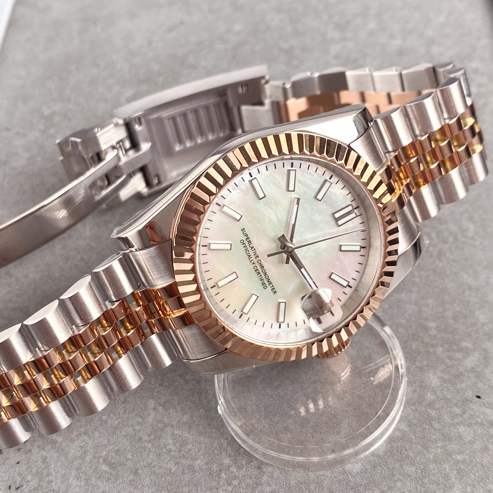 Customized two tone rose gold  - Jewelry Style Watches recensione e prezzo