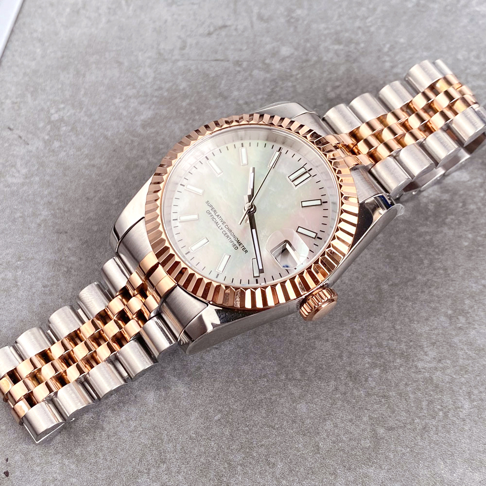 Customized two tone rose gold  - Jewelry Style Watches recensione e prezzo