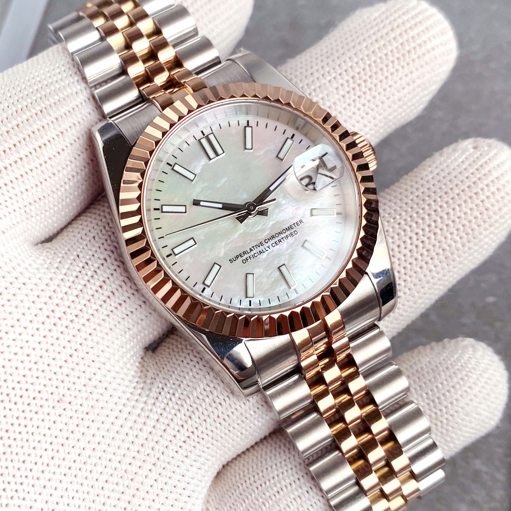 Customized two tone rose gold  - Jewelry Style Watches recensione e prezzo